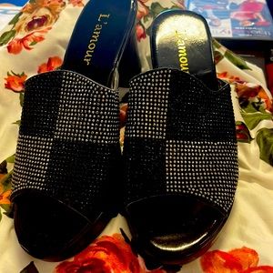 2 in clunky heel sandal